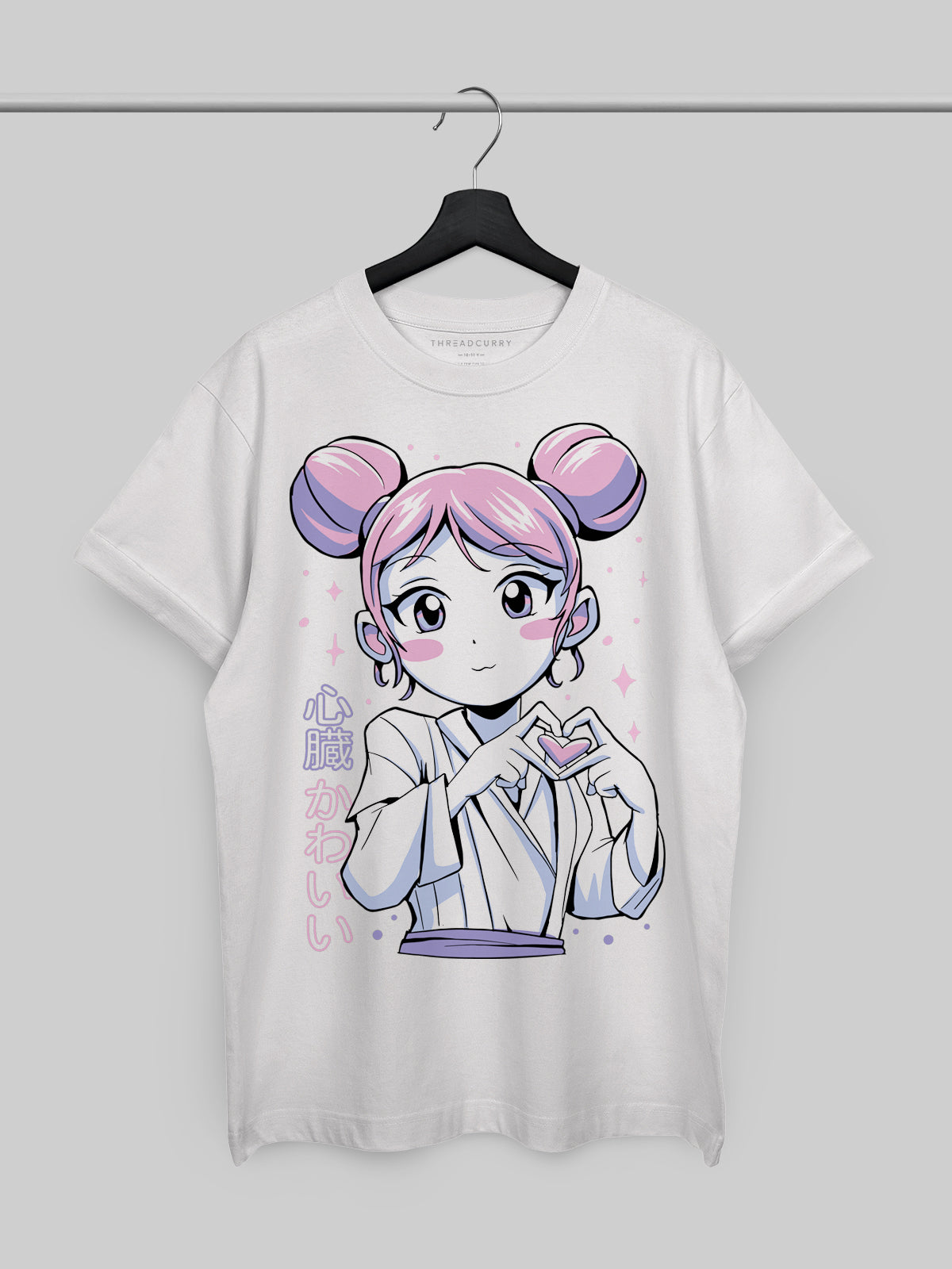 Camiseta Oversized Anime Love - Senkai Store