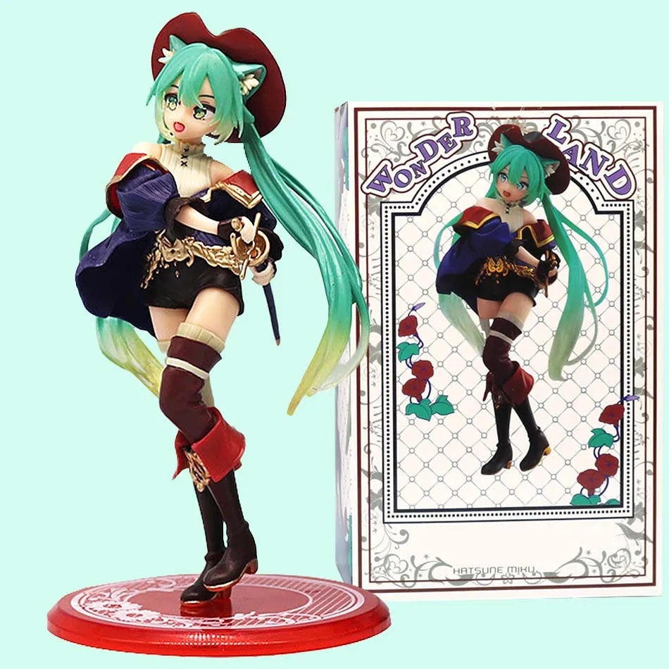 Figura Anime Miku en Resina 19 cm