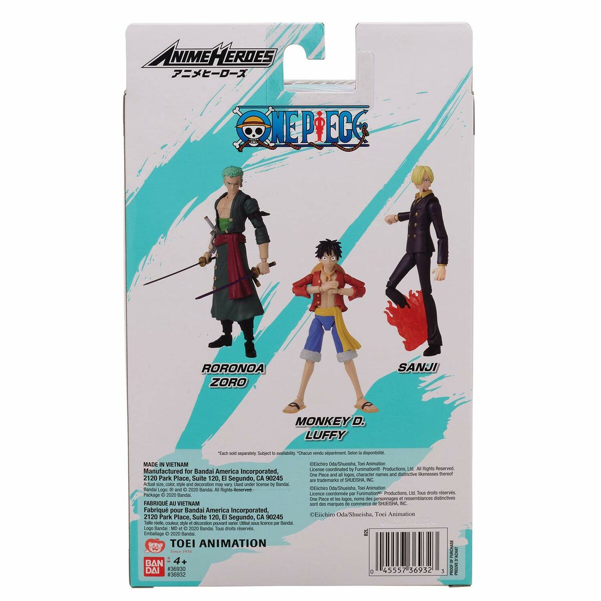 Figura de Acción One Piece – Roronoa Zoro 17 cm