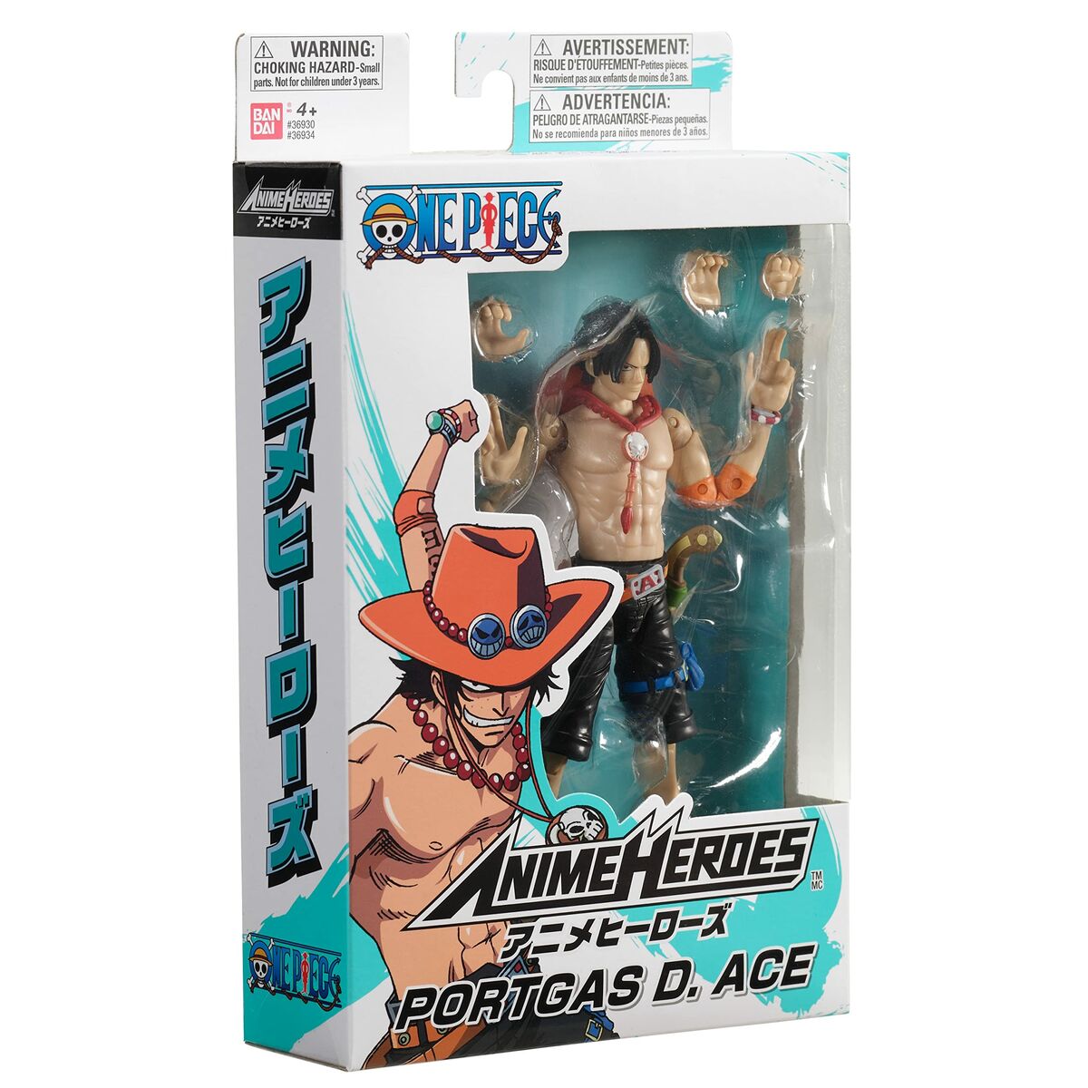 Figura Anime Heroes One Piece: Portgas D. Ace 17 cm