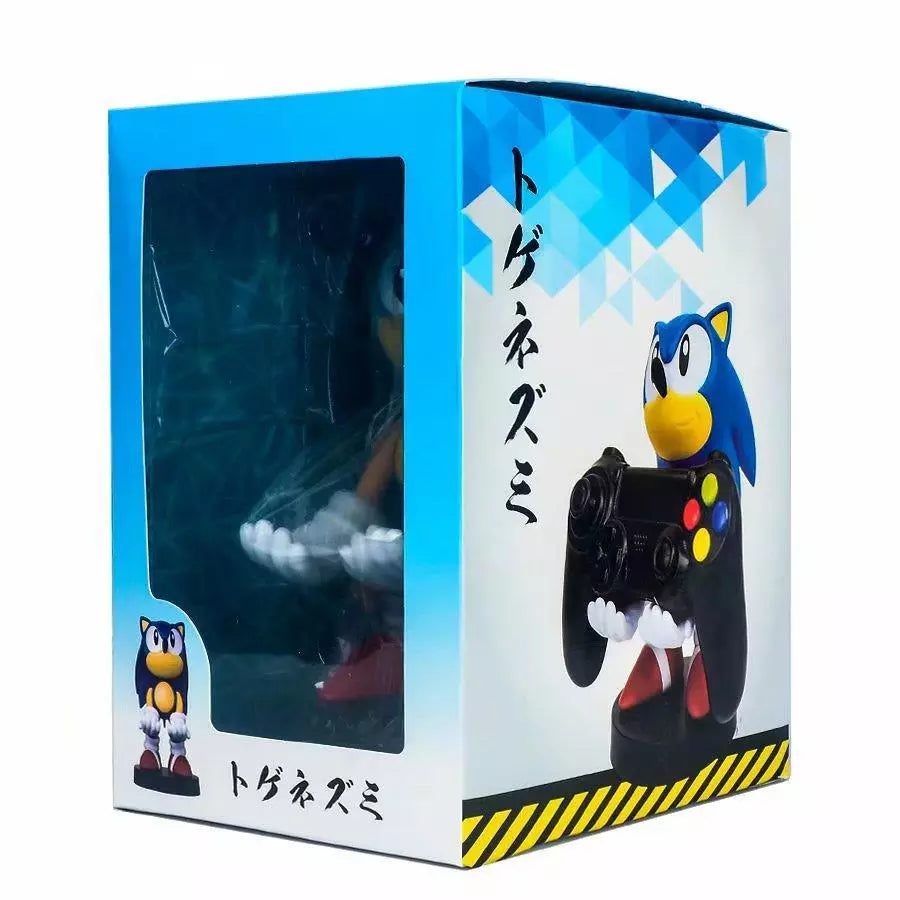 Figura Sonic - Soporte para Móvil y Mando de Juego