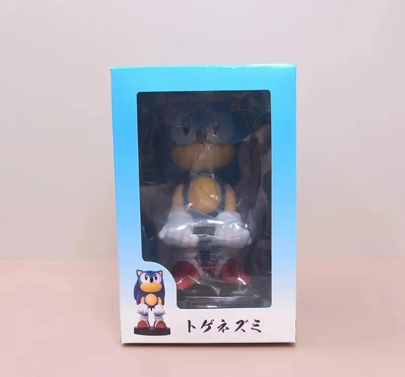 Figura Sonic - Soporte para Móvil y Mando de Juego