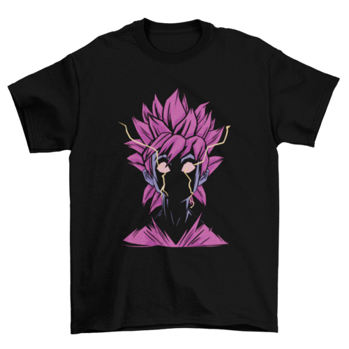 Camiseta Anime - Hombre con Poderes