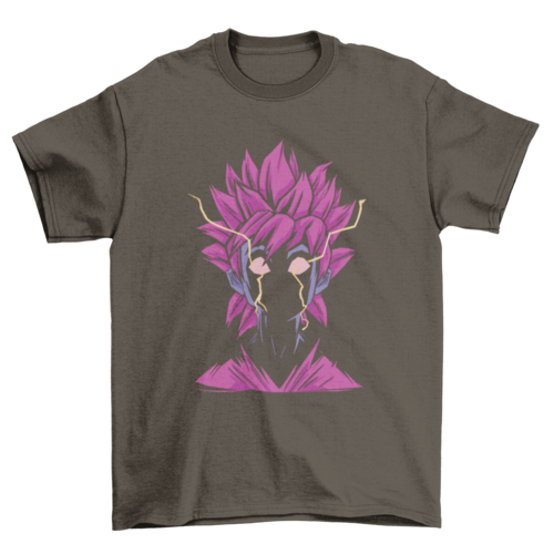 Camiseta Anime - Hombre con Poderes
