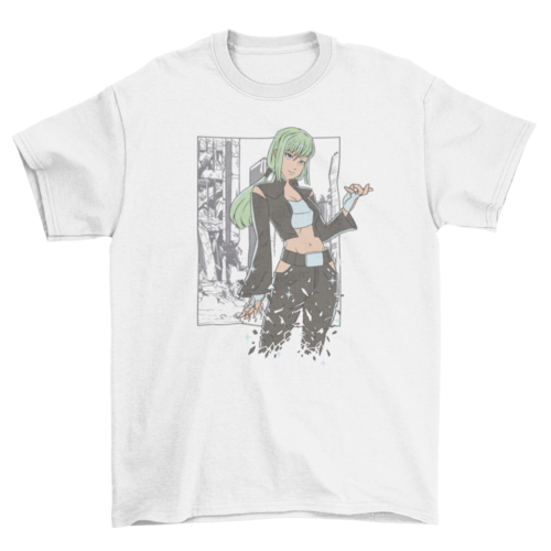 Camiseta Anime Post-Apocalíptico - Senkai Store