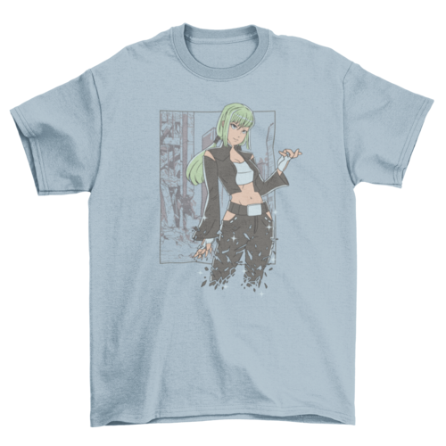 Camiseta Anime Post-Apocalíptico - Senkai Store