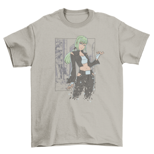 Camiseta Anime Post-Apocalíptico - Senkai Store