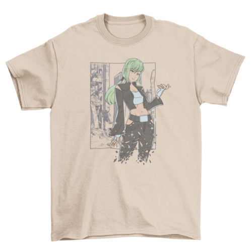 Camiseta Anime Post-Apocalíptico - Senkai Store