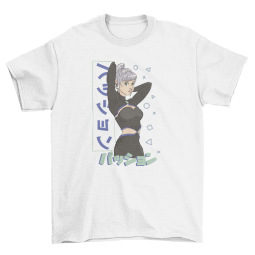 Gaming anime girl